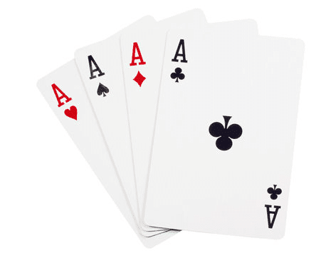 what beats four aces in poker