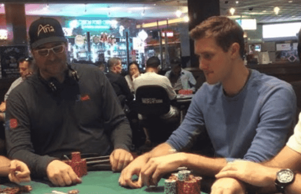 brad owen poker vlogger vs phil hellmuth