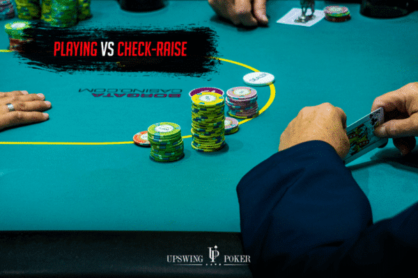 versus check-raise