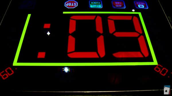 WPT Action Clock