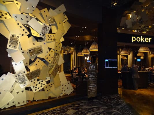 aria poker room front desk