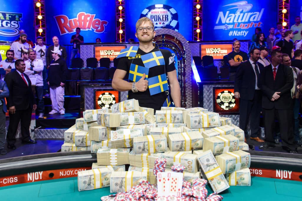 Martin Jaconson, WSOP Main Event Poker Tournament