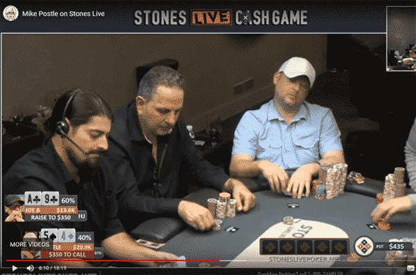 mike postle cheating at stones?