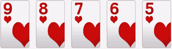 Poker Hand Rankings Straight Flush