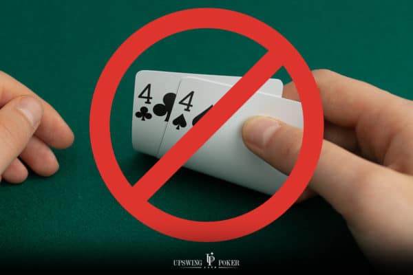 when to fold pairs