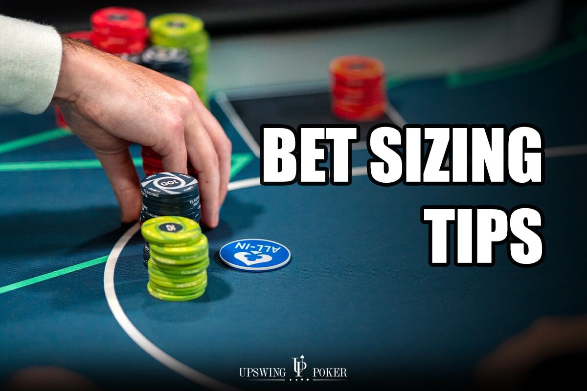 bet sizing tips