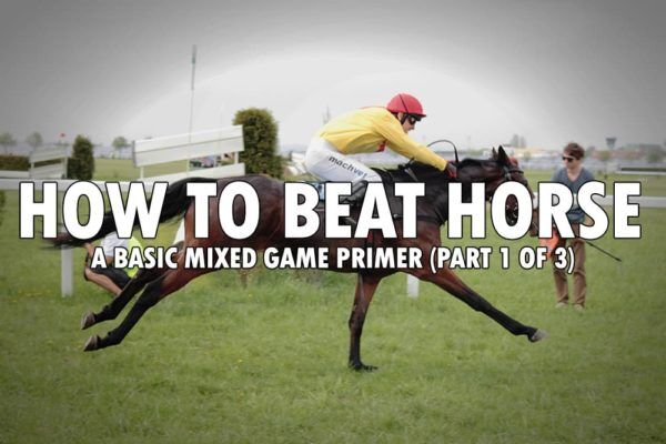 horse poker guide