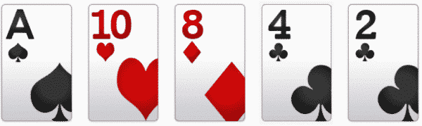 Poker Hand Rankings: High Card