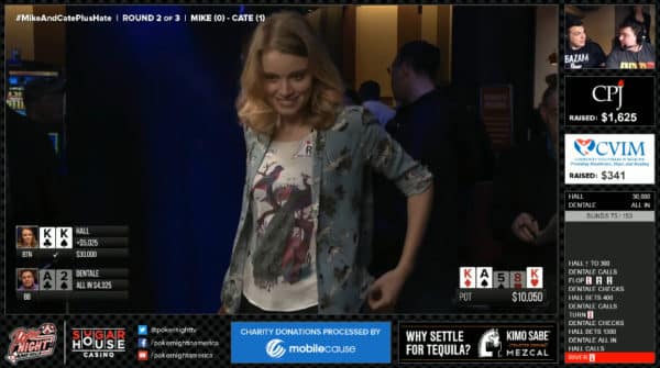 Cate Hall vs Mike Dentale March 2017
