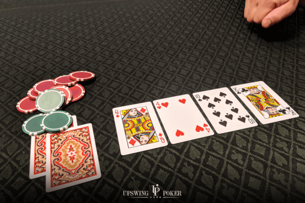 3-bet pot vs missed turn c-bet