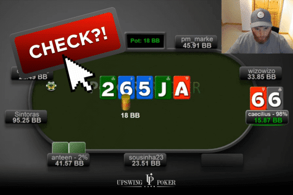 elite player final table hand