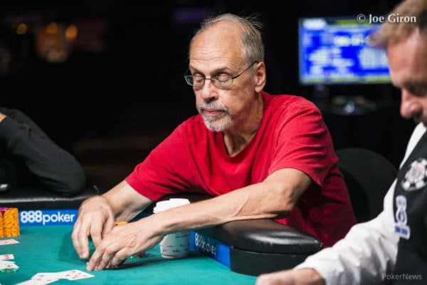 David Sklansky at the 2017 World Series of Poker
