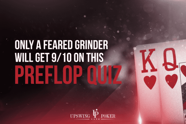 preflop strategy poker quiz