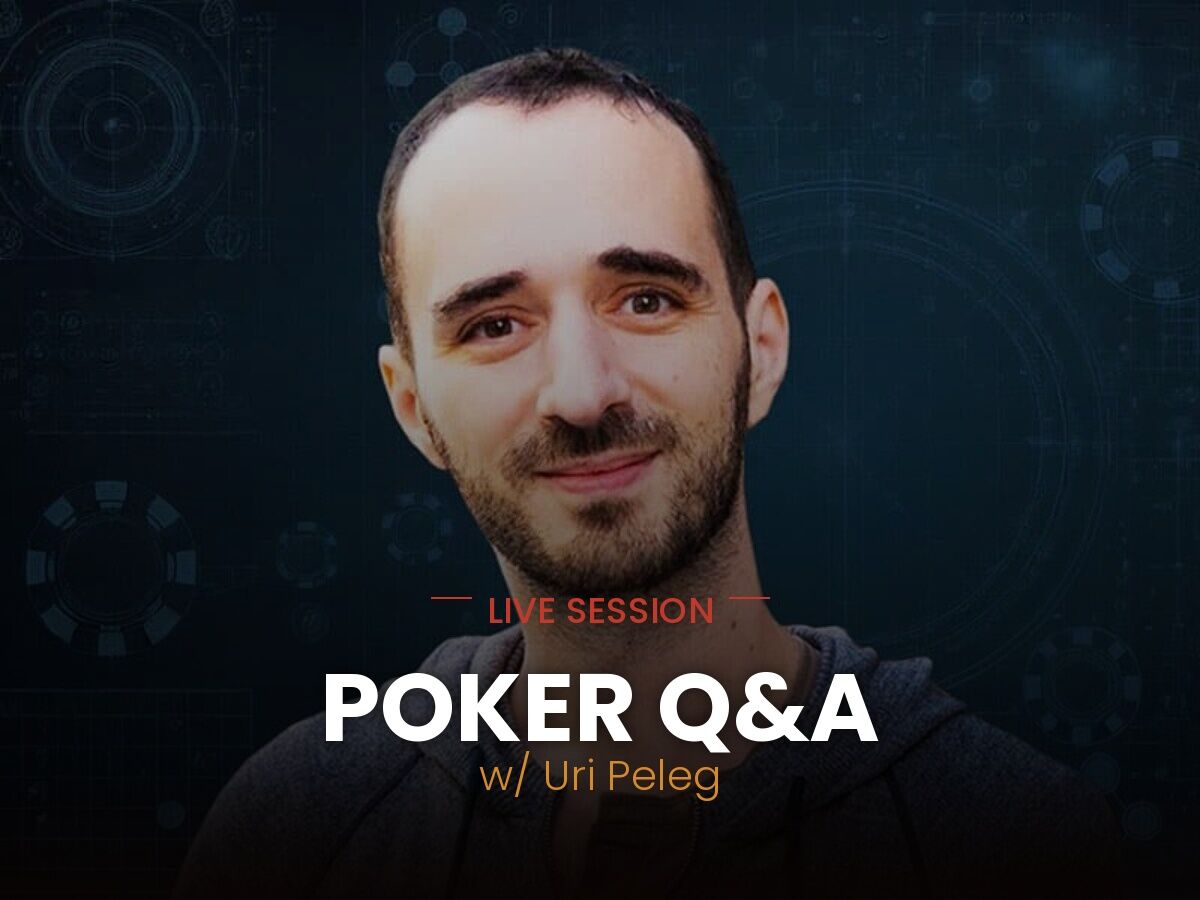 Uri Peleg Poker Q&A Session Live banner