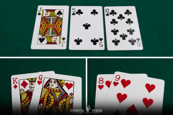 how to play open-ended straight draws