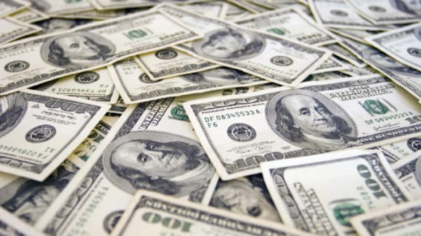 Pile of Benjamins