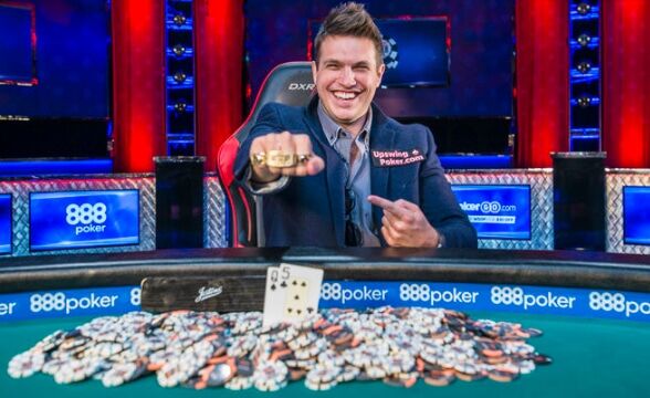 Doug Polk One Drop Winners Photo