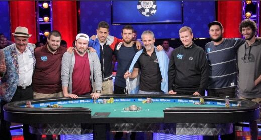 WSOP 2017 Main Event Final Table