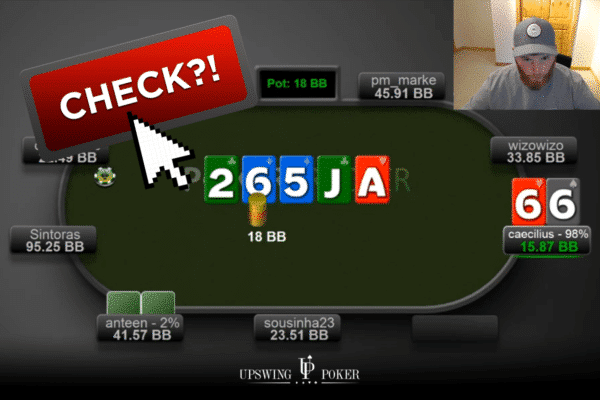 elite player final table hand